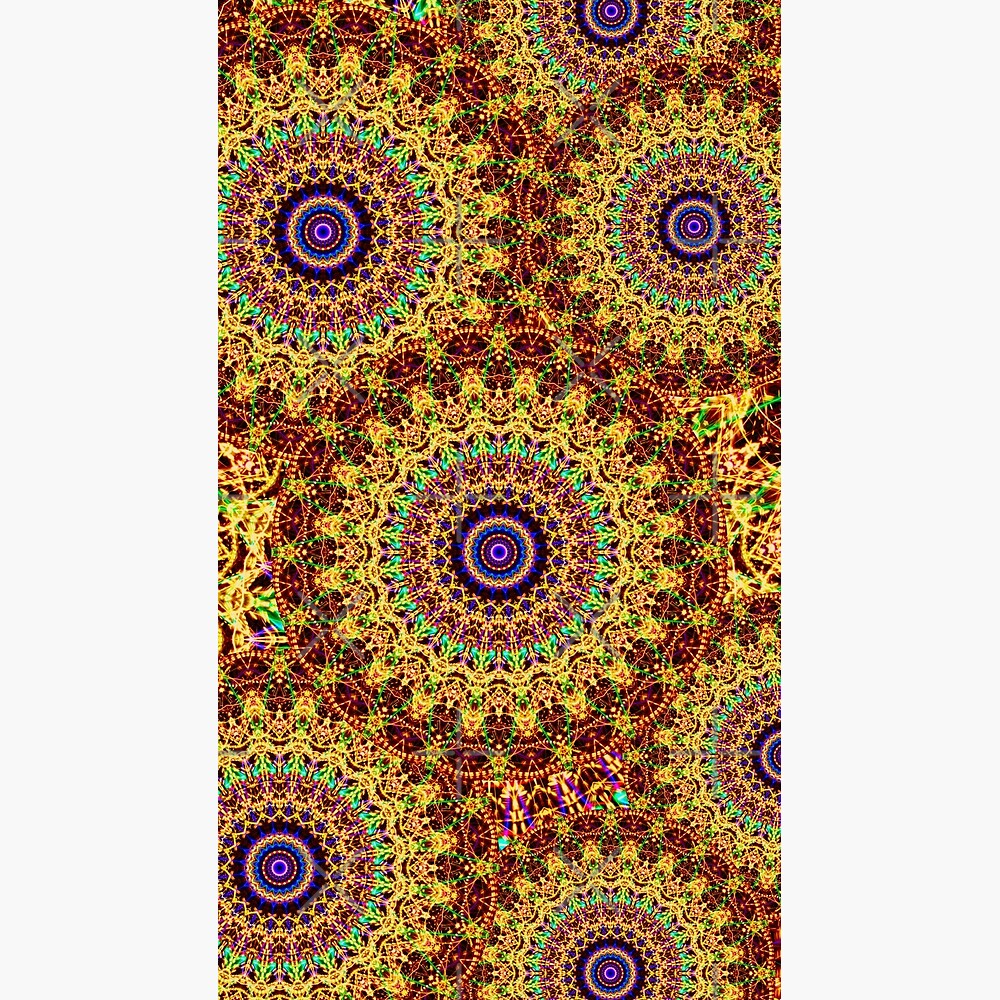 The Golden Spiral - Abstract Art — Poster