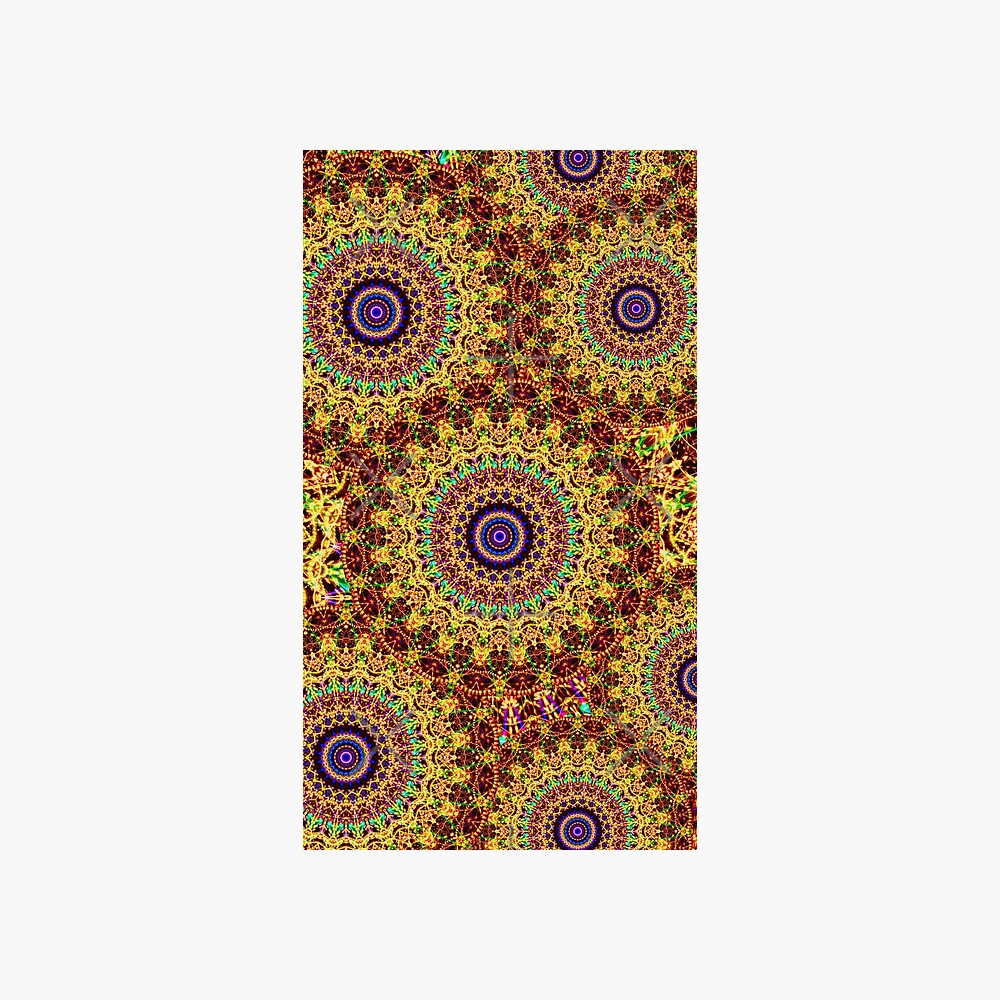 The Golden Spiral - Abstract Art — Notebook