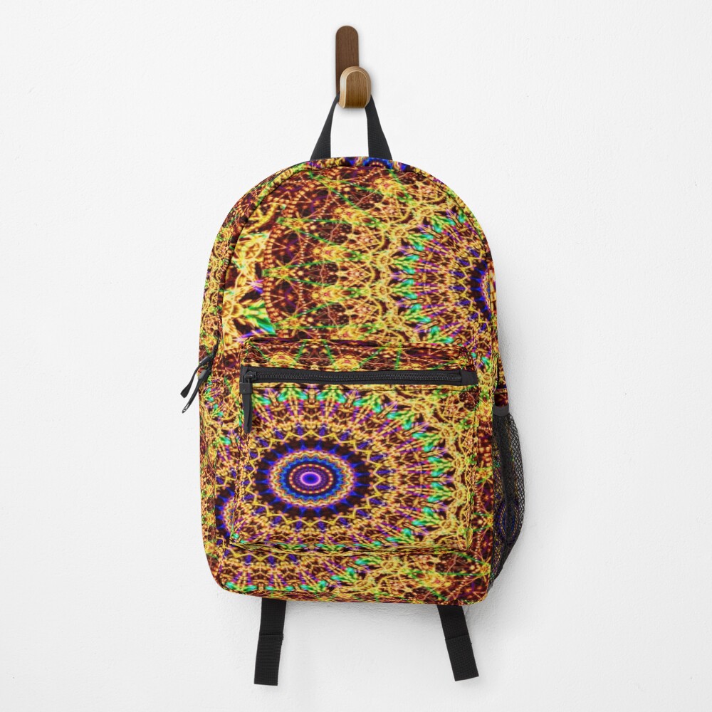 The Golden Spiral - Abstract Art on a backpack