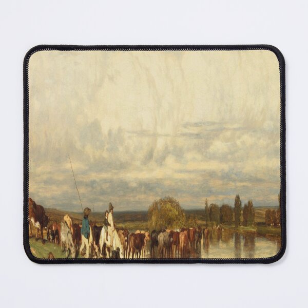 Item preview, Cows crossing a ford-Jules Dupre designed and sold by LumiereSasha.