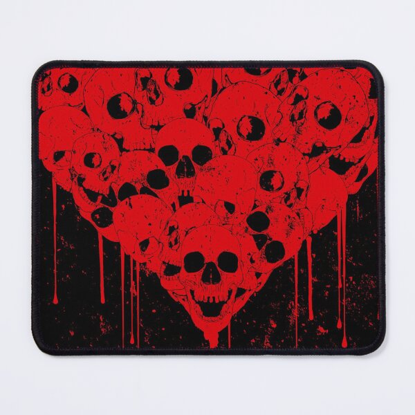 Item preview, Red heart of skulls designed and sold by FirstImpact.