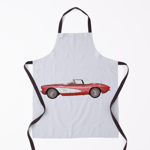 Item preview, retro stylish red car designed and sold by MikaelSh.