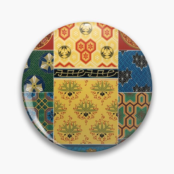 Item preview, Albert Racinet - Vintage Oriental Japanese Chinese Pattern / Print designed and sold by FrostMintStudio.