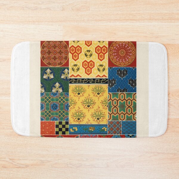 Item preview, Albert Racinet - Vintage Oriental Japanese Chinese Pattern / Print designed and sold by FrostMintStudio.