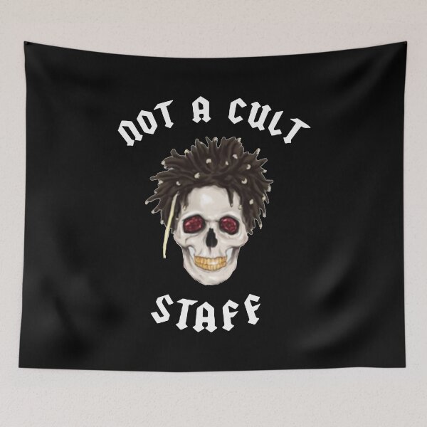 Item preview, Merch Not A Cult Staff designed and sold by taylobarucau97.