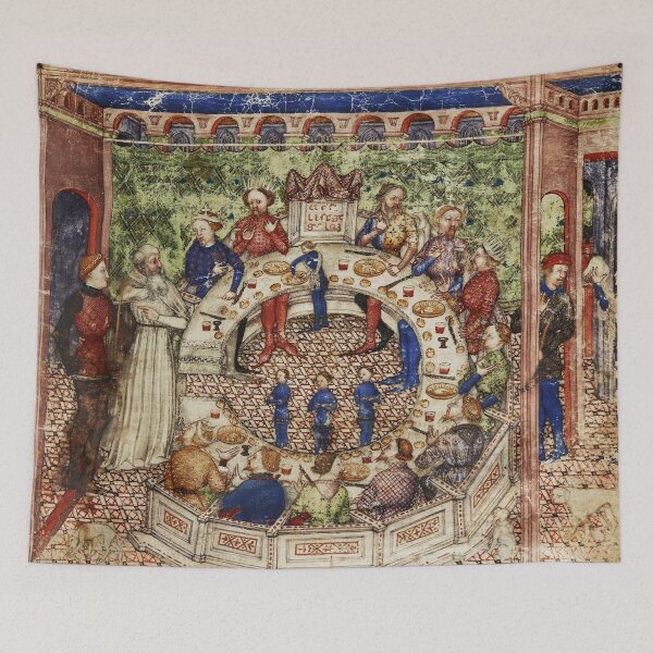Item preview, Merlin Introduces Galahad to King Arthur and the Knights of Round Table  designed and sold by BulganLumini.
