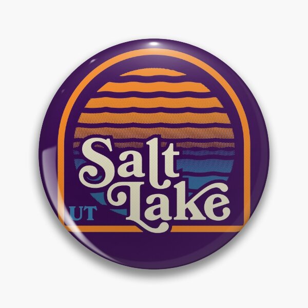 Artikelvorschau, Salt Lake UT | Retro-Sonnenuntergang-Schwung entworfen und verkauft von retroready.