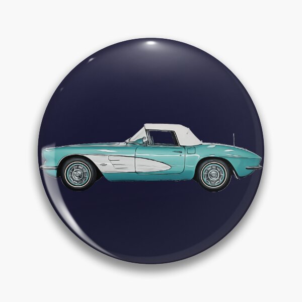 Item preview, retro stylish green car designed and sold by MikaelSh.