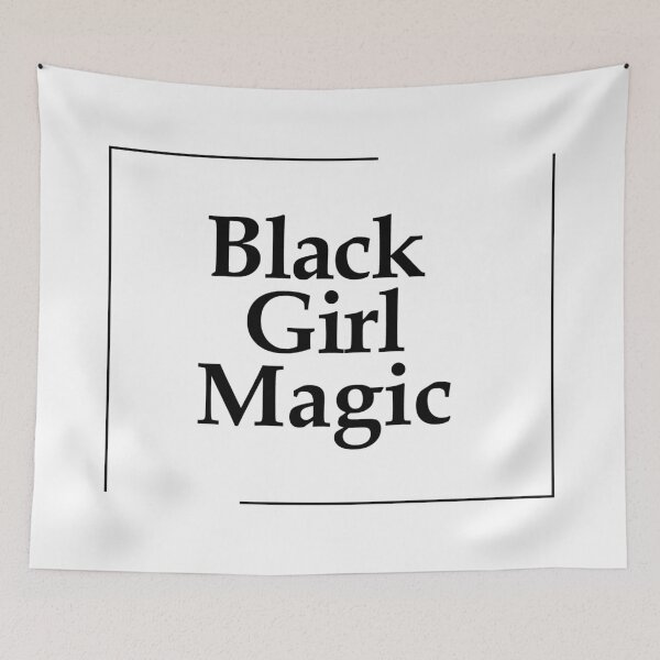Item preview, black girl magic boxed designed and sold by Afternext.