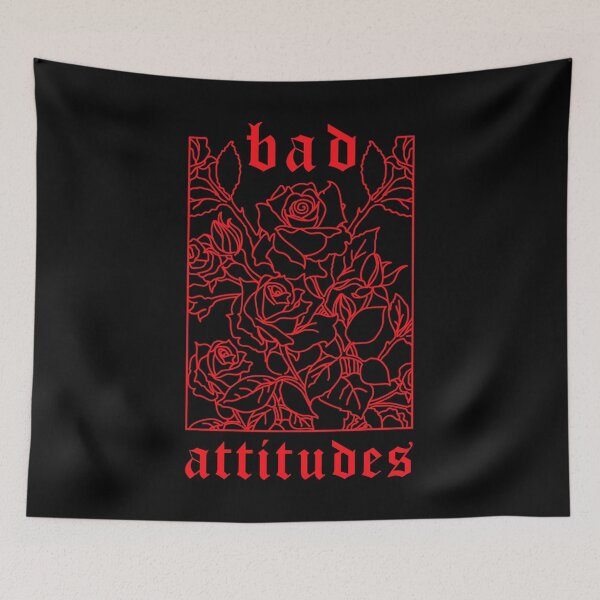 Item preview, E-Boy and E-Girl Bad Attitudes Gothic design with Red Roses graphic designed and sold by D-C-Designs.