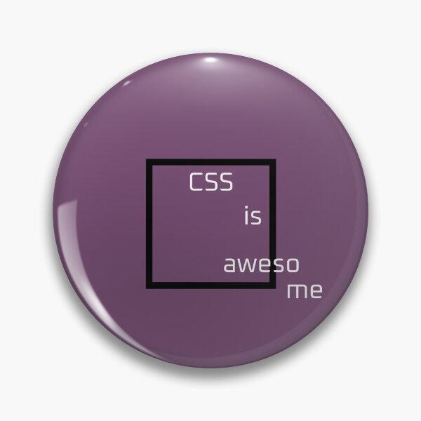 Item preview, css is awesome designed and sold by Texty-Tshirts.
