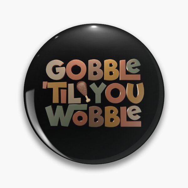 Artikelvorschau, Gobble 'Til You Wobble Type Design entworfen und verkauft von danielliamgill.