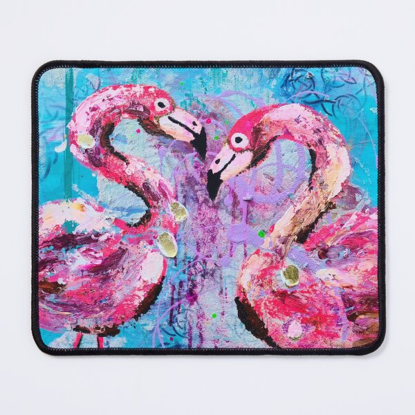 Item preview, Abstract Flamingo Beach Art designed and sold by Sndabson.