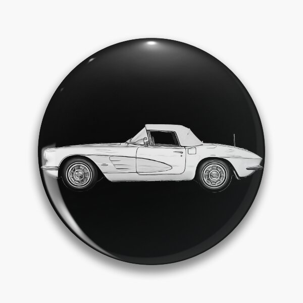 Item preview,  retro stylish white car designed and sold by MikaelSh.