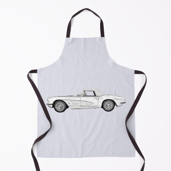 Item preview, retro stylish white car designed and sold by MikaelSh.