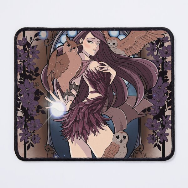 Item preview, The Owl Sorceress designed and sold by Catknip.