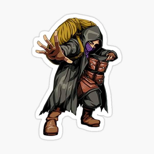 Resident Evil Merchant Sticker