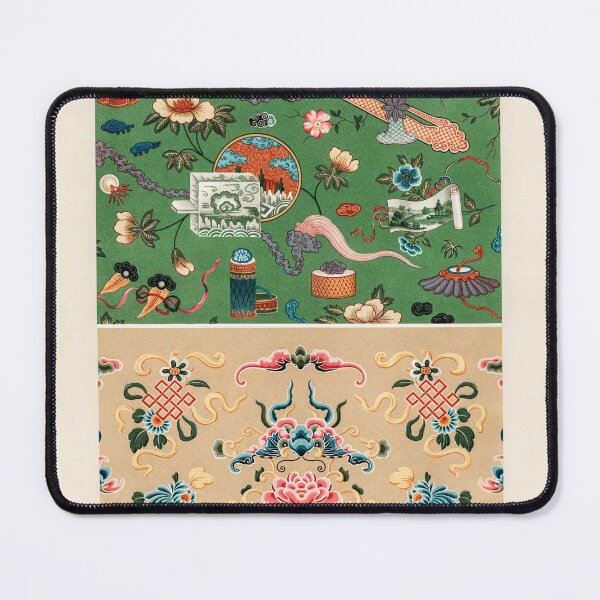 Item preview, Copia de Albert Racinet - Vintage Oriental Japanese Chinese Pattern / Print designed and sold by FrostMintStudio.
