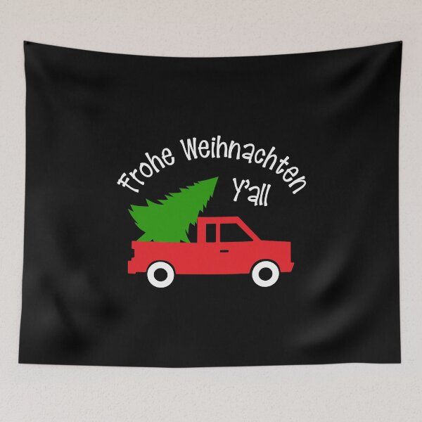 Item preview, Frohe Weihnachten Y'all German / Merry Christmas Germany design designed and sold by CreatedByHeidi.