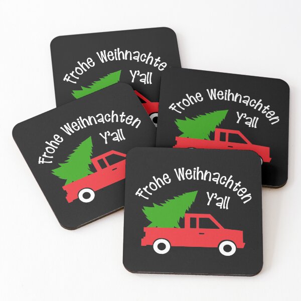 Item preview, Frohe Weihnachten Y'all German / Merry Christmas Germany design designed and sold by CreatedByHeidi.
