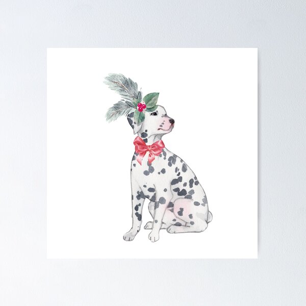 Item preview, Dalmatian Christmas designed and sold by PF-creations.
