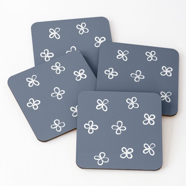 Item preview, Cute navy flowers designed and sold by ABCco.