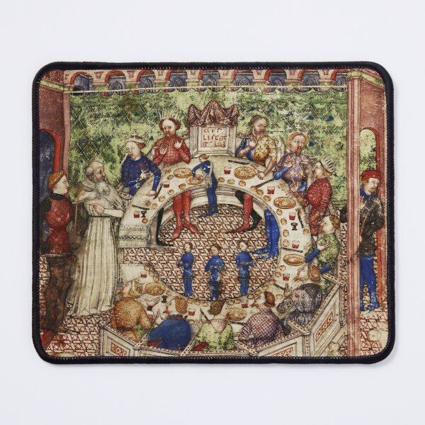 Item preview, Merlin Introduces Galahad to King Arthur and the Knights of Round Table designed and sold by BulganLumini.