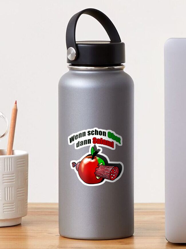 Thumbnail 1 von 3, Sticker, Wenn schon Obst dann Salami designt und verkauft von Kobeko.