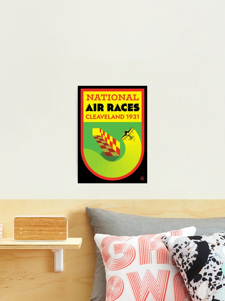 Thumbnail 2 of 3, Photographic Print, National Air Races Cleveland 1931 NITRO EDITION designed and sold by Aeronautdesign.