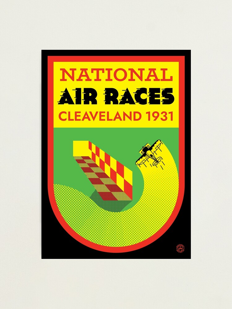 Alternate view of National Air Races Cleveland 1931 NITRO EDITION Photographic Print