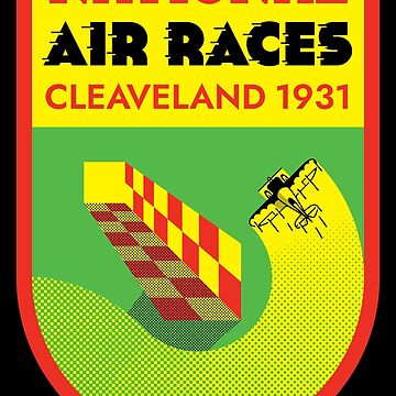 Artwork thumbnail, National Air Races Cleveland 1931 NITRO EDITION by Aeronautdesign