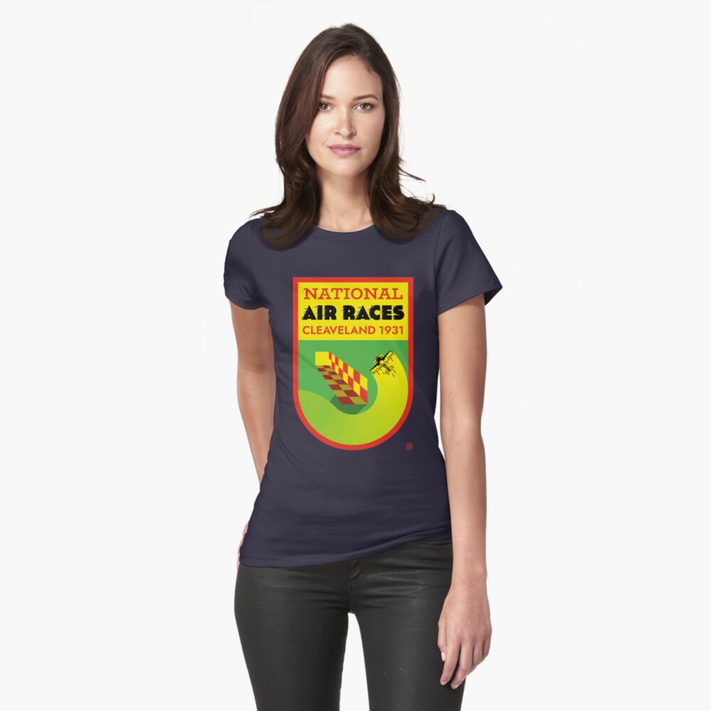 Item preview, Fitted T-Shirt designed and sold by Aeronautdesign.