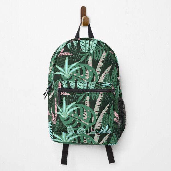 Item preview, Jungle Tropical Vibe Leafy Pattern designed and sold by urban-color.
