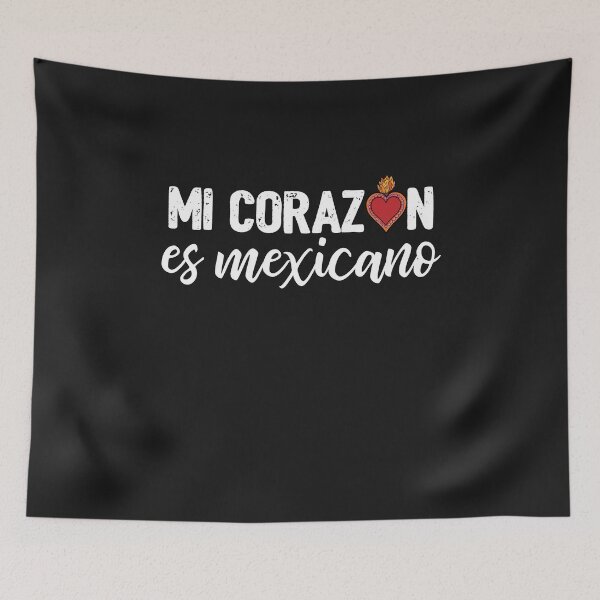 Item preview, Mexican Art, Mexican heart, Miracle heart art, Mi corazon es Mexicano, My heart is mexican designed and sold by myrgomez.