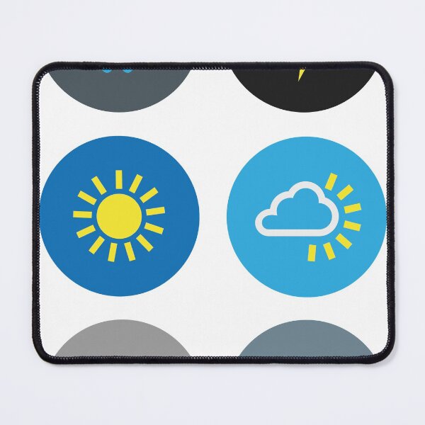Item preview, Weather icons, symbols - pattern pack designed and sold by GeeksUnique.