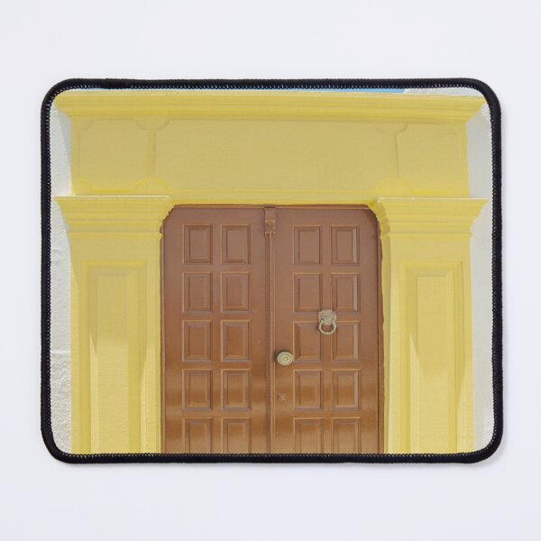 Item preview, Yellow and brown door in Greece designed and sold by Sasas Photography.