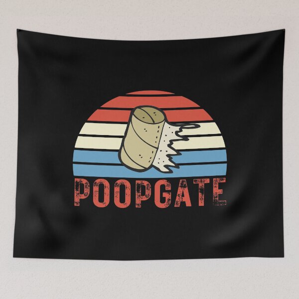 Item preview, Poopgate - Vintage Sunset Political Funny Saying designed and sold by Vibbin4Life33.