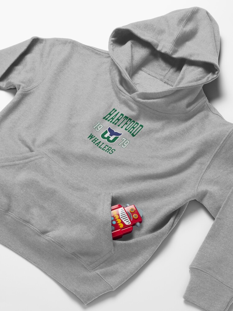 Alternate view of Hartford Whalers CT 1979 Kids Pullover Hoodie