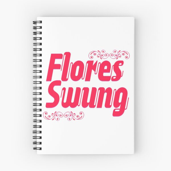 Artikelvorschau, Pink Flores geschwungenes Kunstmuster-Design entworfen und verkauft von Zareen Sayyed.