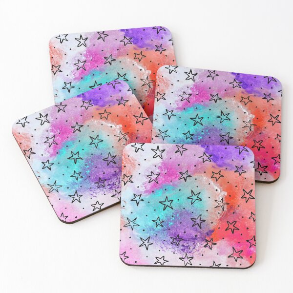 Item preview,  Colored spots and stars designed and sold by annaaires.