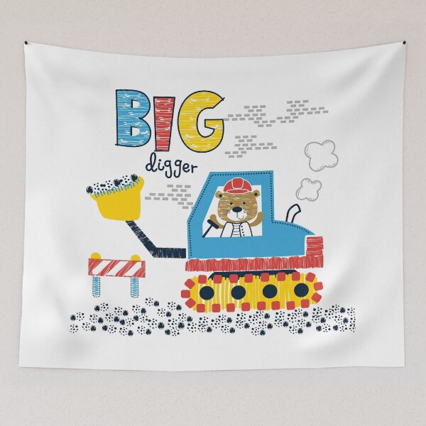 Item preview, Big Digger Bear  designed and sold by innazimovec.