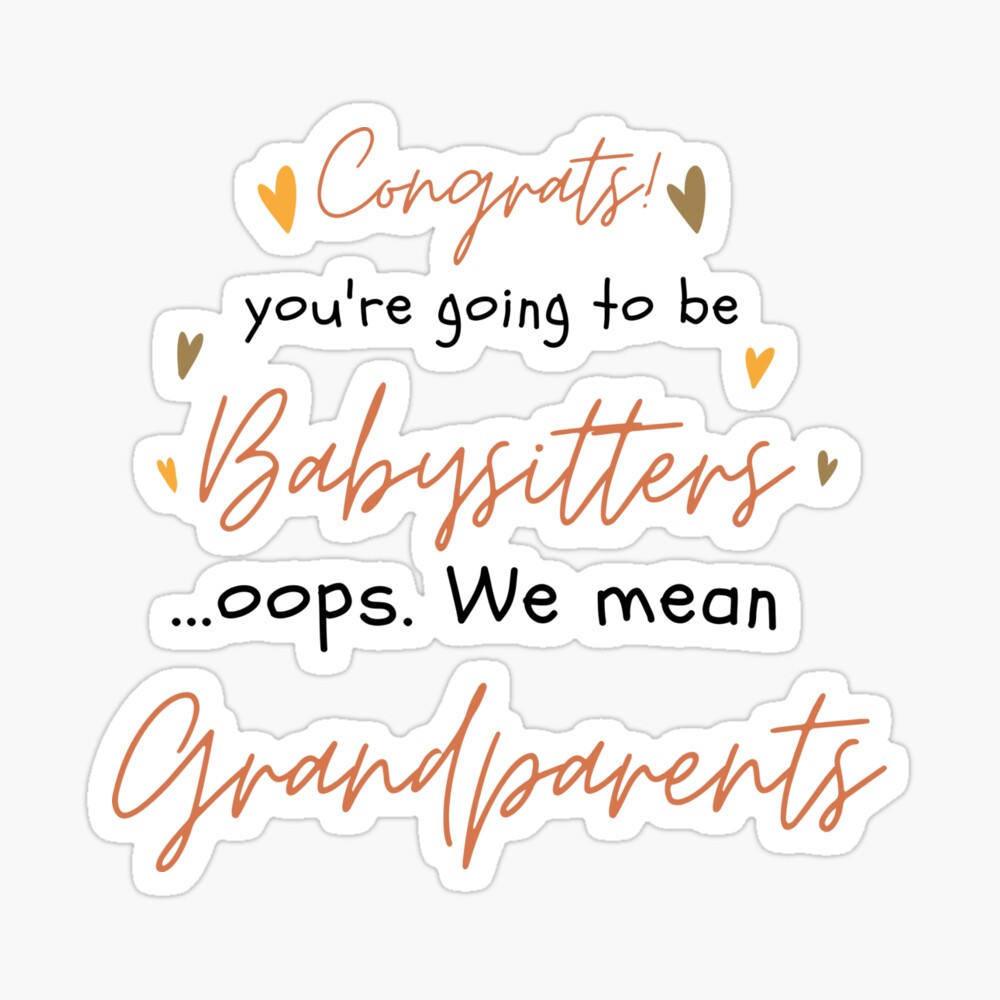 Funny Pregnancy Announcement for Grandparents Baby Bodysuit