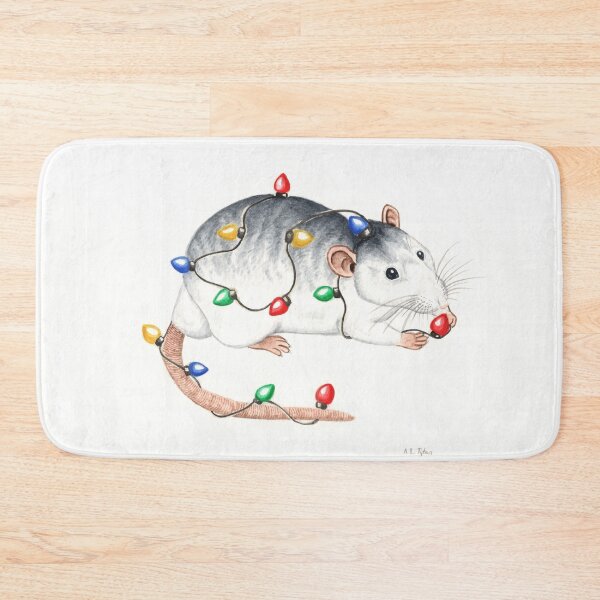 Item preview, Rat Christmas Design designed and sold by WolfySilver.