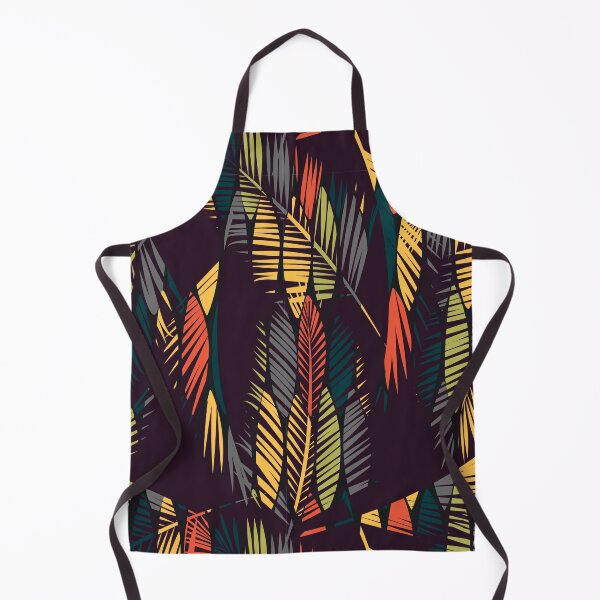 Item preview, African Tropical Vibe Leafy Pattern designed and sold by urban-color.