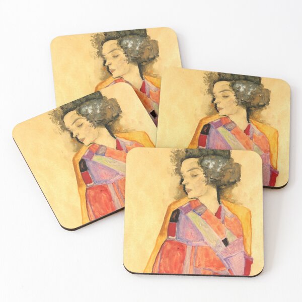 Item preview, Egon Schiele "The Daydreamer", 1911 designed and sold by Alexandra Dahl.