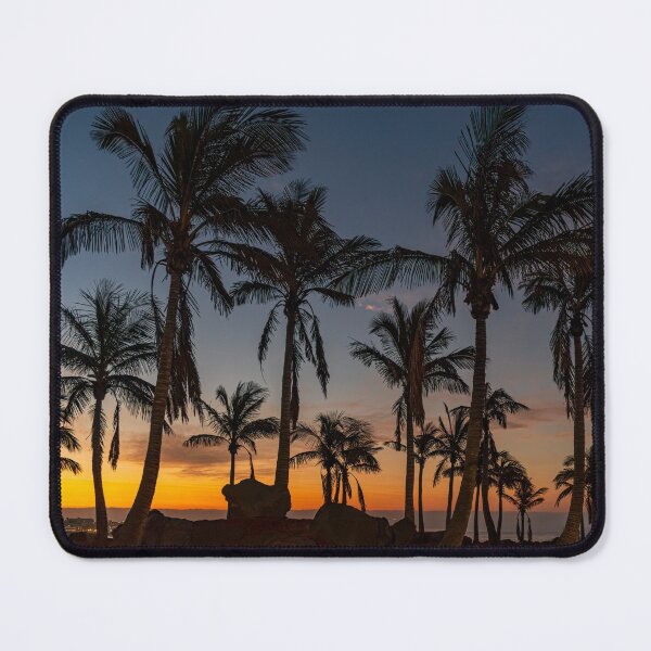 Artikelvorschau, Palm tree sunrise entworfen und verkauft von iCimages.net.