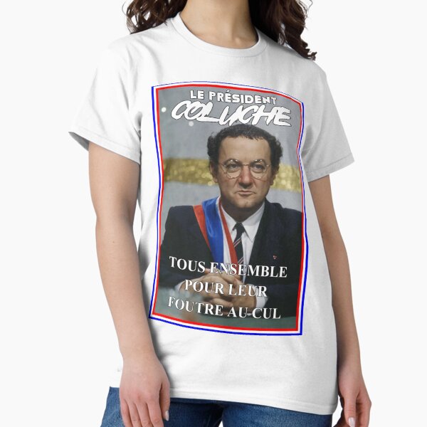 Vista previa del artículo con la obra «Presidente coluche», diseñado y vendido por Peinturelure.