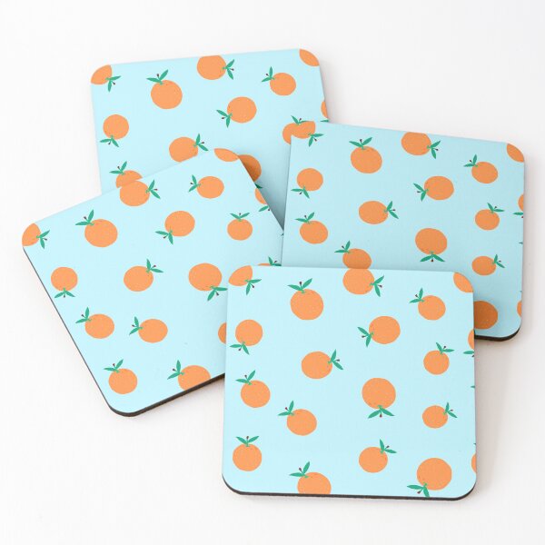 Item preview, Fun Orange Pattern designed and sold by Bookish Lovers.