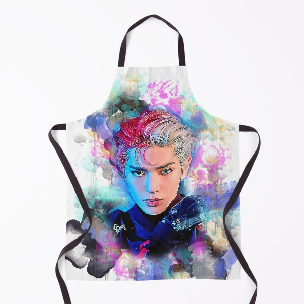 Item preview, NCT 127 Taeyong colorful art designed and sold by Lajibolalaa.
