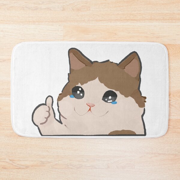 Item preview, crying cat meme designed and sold by lucianavee.